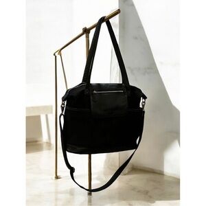 Lily jade Madeline convertible tote bag in black canvas